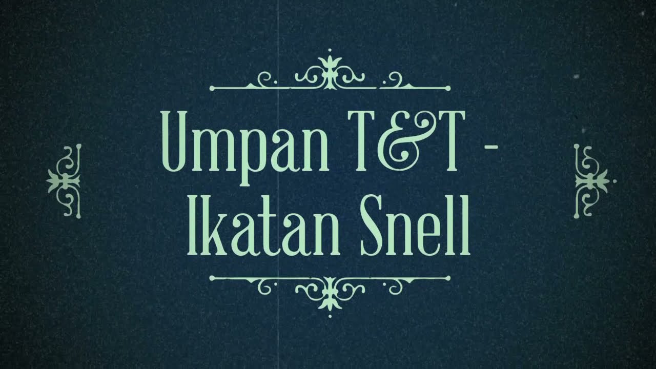 Umpan T&T   Ikatan Snell